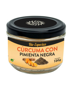 Curcuma con pimienta negra bio 100g Sol Natural
